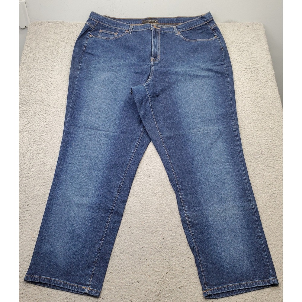 Venezia Jeans Womens‎ Plus 26W Average Blue Denim Faded Stretch Low Waist Grunge
